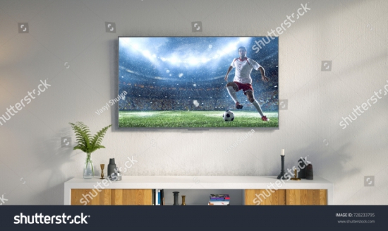 stock-photo--d-illustration-of-a-living-room-led-tv-on-white-wall-showing-soccer-game-moment-728233795 20516