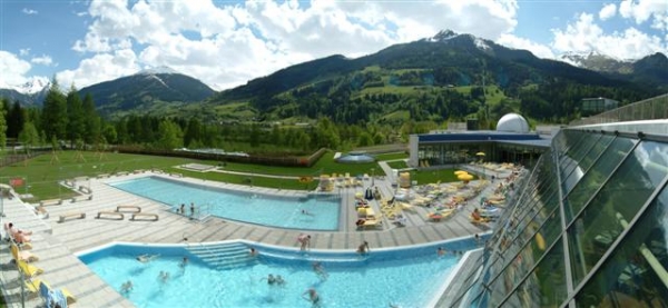 Největší a nejmodernější lázně Alpentherme najdete v Bad Hofgasteinu