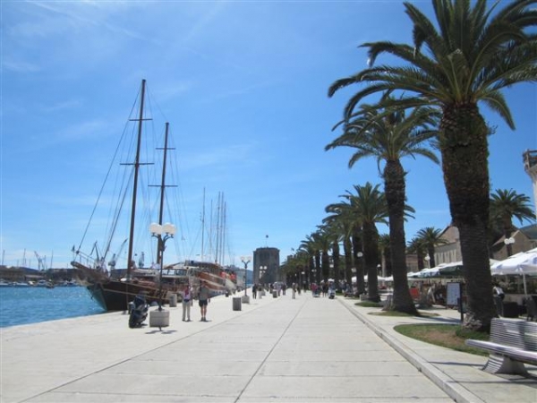 Trogir je právem na seznamu UNESCO