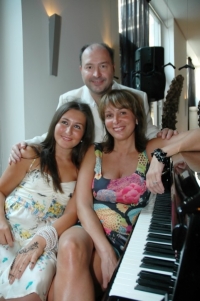S manželkou Marcelou a dcerou Klárou
