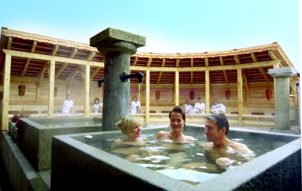 Saunahof v Therme 1 nabízí originální sauny a koupele