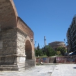 Rotunda se zbytky románského mostu patří k památkám Thessaloniki