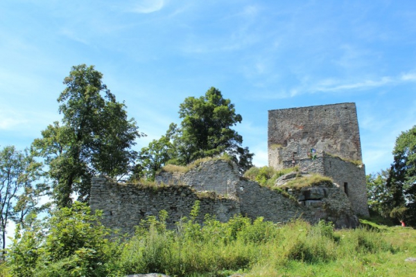 Vítkův Hrádek je nejvýše položený hrad v Čechách